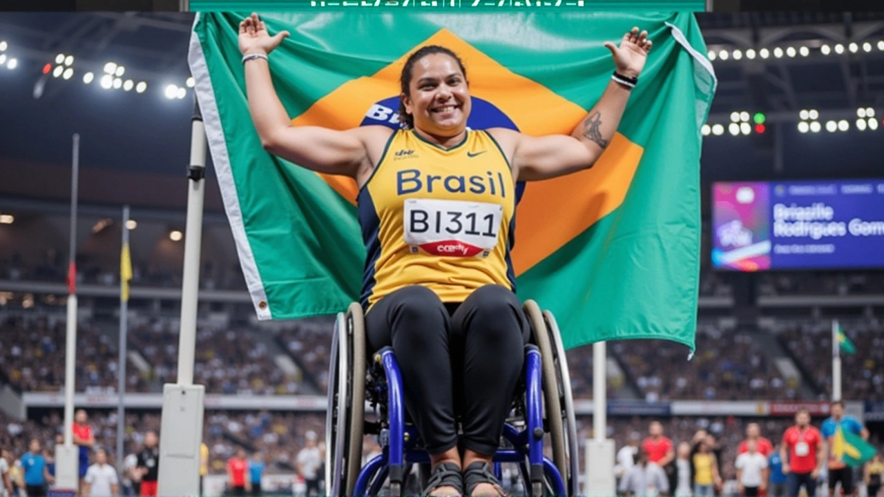 Beth Gomes: Porta-Bandeira do Brasil nas Paralimpíadas de Paris 2024