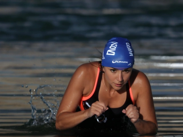 Ana Marcela Cunha termina em 4º lugar nos 10 km de maratona aquática nas Olimpíadas de Paris-2024